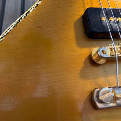 Gibson M2M Les Paul Custom 1954 Reissue, Murphy Lab Light Aged 2024 - Antique Gold, Light Aged image 5