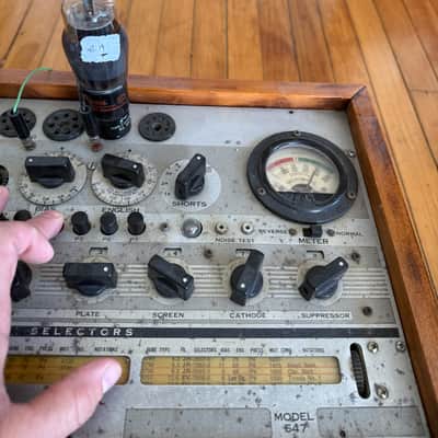 Marconi  6V6 NOS Matched pair tested image 6