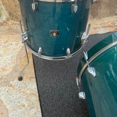 Tama Superstar Classic Maple Blue / Aqua 5pc Double Bass Drum Set kit !! image 3
