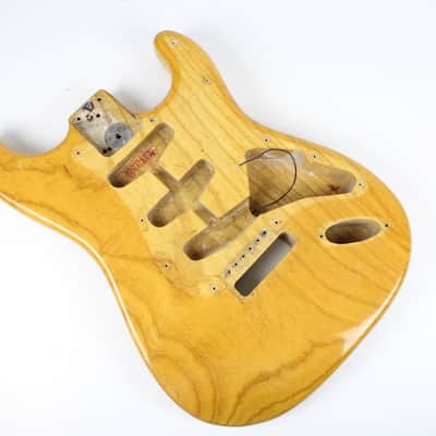 1972 Vintage Fender Stratocaster Ash BODY Natural ~ORIGINAL~ 1970s Strat image 13