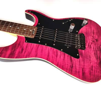 (made in Ukraine) Gavrylenko Modern Custom (Suhr inspired) '2022 Magenta Pink w/GigBag image 7