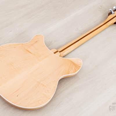 1995 Rickenbacker 360 Semi-Hollow Guitar Mapleglo, Mint Condition w/ Case, Hangtags image 14