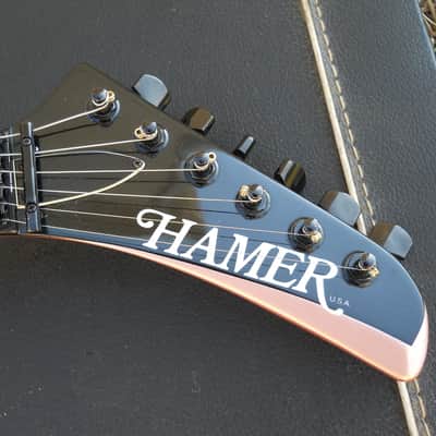 1986 USA Hamer Chaparral Electric Guitar, Set Neck, Boomerang Inlays, OHSC, LOOK image 18