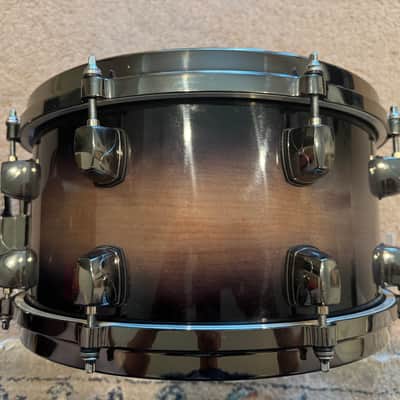 DDrum Dominion Maple Snare Drum 7x13 Black Burst image 3