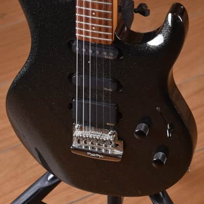 Music Man Luke HSS Black Sparkle - pick up manico Crossroad image 11