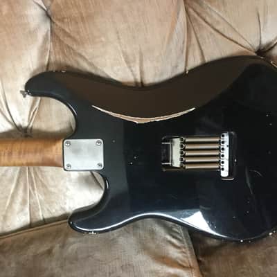 Xotic XSC-2 Relic HSS Crazy flamey neck image 20