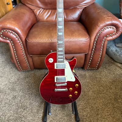 Epiphone Les Paul Standard Plus Top PRO 2012 - 2019 - Wine Red image 1