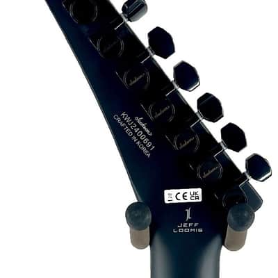 Jackson Pro Series Jeff Loomis Sl7 Electric Guitar - Satin Black Serial#: KWJ2400691 image 8