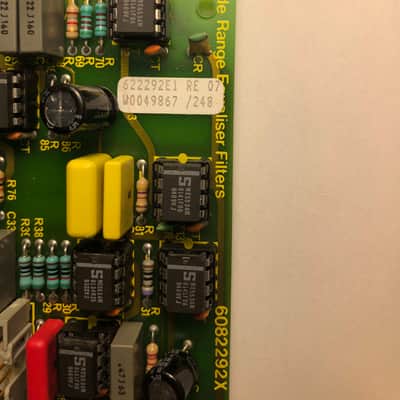 Solid State Logic SSL 4000 EQ CARD end of 80's image 2
