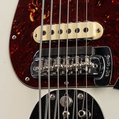 Fender Custom Shop Bass VI Deluxe Closet Classic - Aged Olympic White (737) image 8