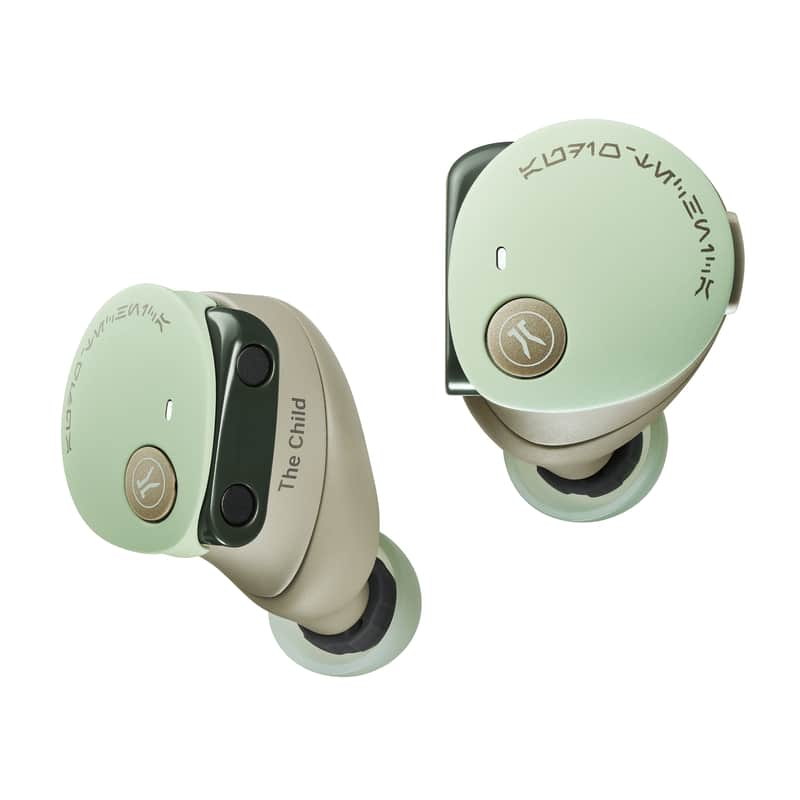 Audio-Technica ATH-CKS50TW2 Grogu Limited Edition Wireless Earbuds image 1