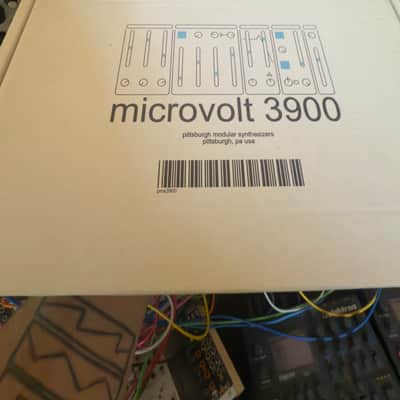 Pittsburgh Modular Microvolt 3900 Semi-Modular Monophonic Analog Synthesizer 2018 - Black image 2