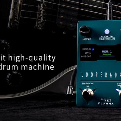 Flamma FS21 Drum Machine Looper Pedal 160 Minutes Looper 100 Drum Grooves Support Software Editing,price include the import duty to US buyer image 9