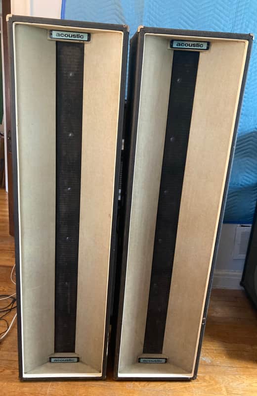 Vintage Acoustic PA Column Speaker Cabinets image 1