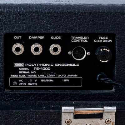 1978 Korg PE-1000 Polyphonic Ensemble Vintage Analog Synthesizer 60 Oscillator, Collector-Grade image 8
