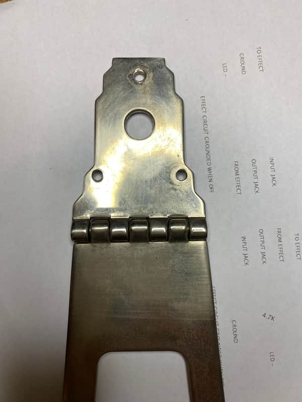 Gibson Es175 tailpiece vintage image 1