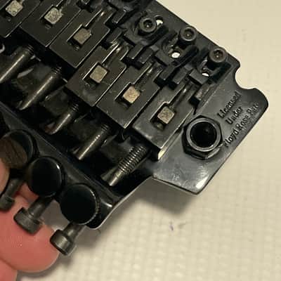 1990's Japan Ibanez RG Series TRS Takeuchi Black Floyd Rose Tremolo Bridge Vibrato image 11