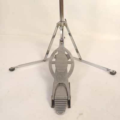 WFL Ludwig Flat-Base Hi-Hat Cymbal Stand #1121"Micro-Clutch"Flush Speed King USA image 2