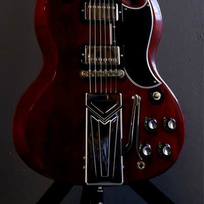 Gibson Custom Shop 60th Anniversary '61 Les Paul SG Standard 2021 - Cherry Red image 2