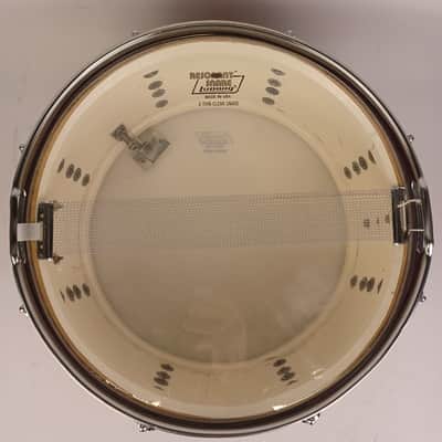 Ludwig 6.5x14"#912 School Festival Red Sparkle 3Ply Mahogany Vintage 60s #458125 image 10