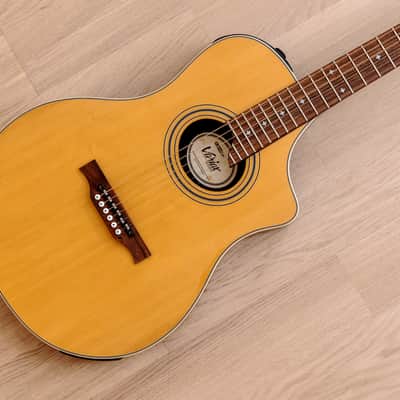 2004 Line 6 Variax Acoustic 700 Modeling Guitar Spruce Top w/ Ftsw, Cables, Bag image 1