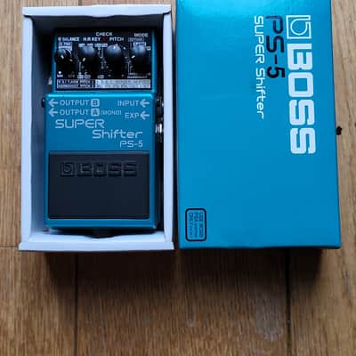 Boss PS-5 Super Shifter (Dark Gray Label) 1999 - Present - Blue image 2
