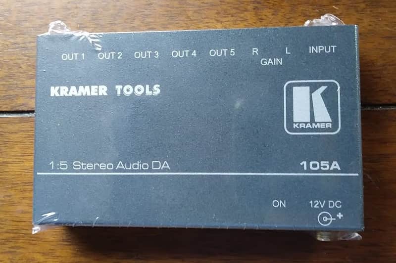 Kramer 105A Distribution Amp new in box 2018 grey image 1