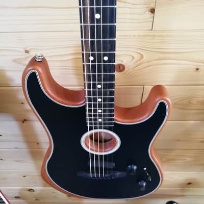 Fender American Acoustasonic Stratocaster - Black image 4