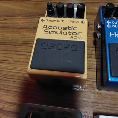 Boss AC-3 Acoustic Simulator (Dark Gray Label) 2006 - Present - Yellow image 1