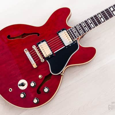 1964 Gibson ES-345 Vintage Semi-Hollow Guitar Cherry, Collector-Grade w/ Case image 1