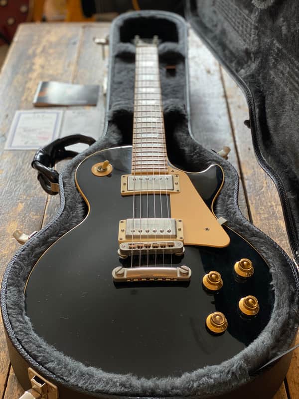 Gibson Les Paul Standard 2005 Ebony Japanese Yamano Export with Hardcase and Docs image 1