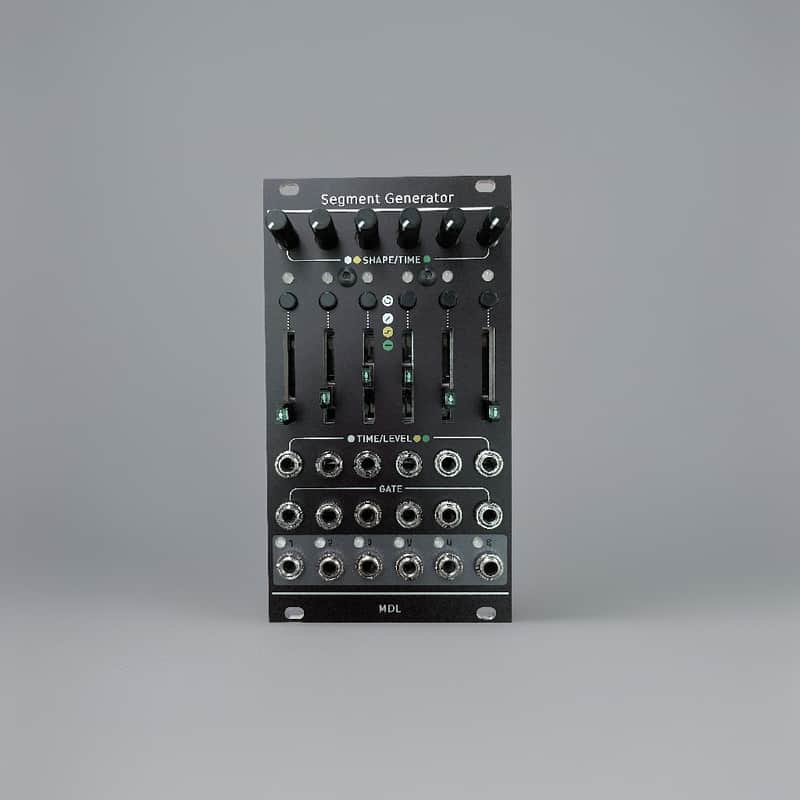 MDL Music Segment Generator - Black Anodized Panel (Mutable Instruments Stages) image 1