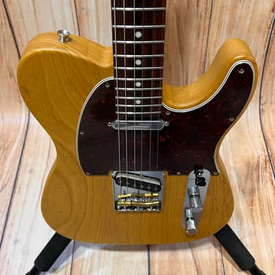 Fender MIJ Limited Telecaster Raw Ash RW VNT image 6