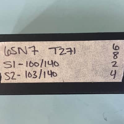1962 General Electric 6SN7GTA Vintage Side Getter Made In USA Tube! T271 image 7