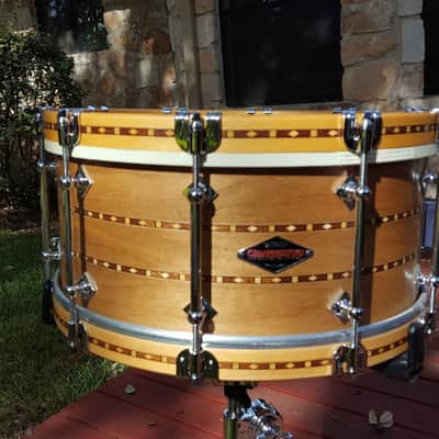 Craviotto 6.5x14  2016  Walnut  SIGNED.  Buy it with or without Wood Hoops - pick your price! image 2