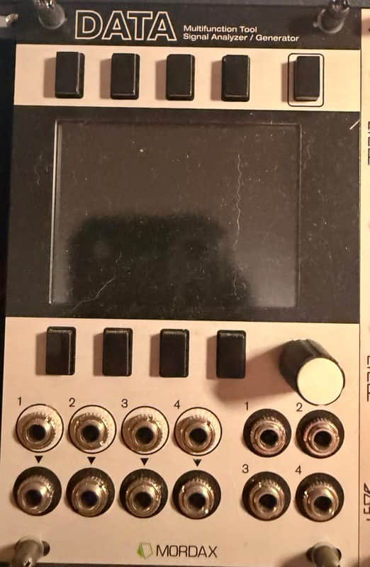 Mordax DATA Multi-Function Utility Eurorack Module - Silver image 1