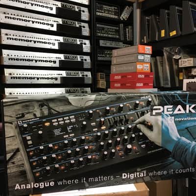 NOVATION PEAK Synthesizer  8 Voice synth module in box  //ARMENS//