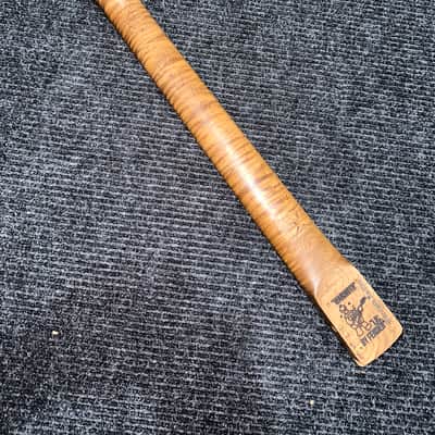 Warmoth AAAAA Roasted Flame Maple Neck image 5