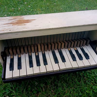 chromatic toy piano 25 keys Michelsonne Paris - sound family : celesta mustel musical saw martenot Wurlitzer ... image 3
