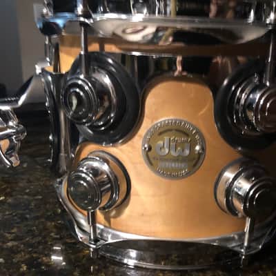 DW Collector's Series 5pc Natural Satin Drum Set 8/10/12/16/22 image 12