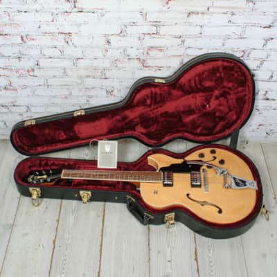 Guild - 1998-99 USA Starfire III - Hollow-Body Electric Guitar - w/OHSC - Natural Quilted Maple - x2546 - USED image 12