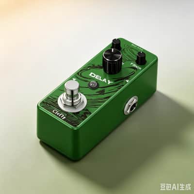 Immagine CLEFLY LEF-314 Guitar Delay Pedal Analog Delay Guitar Effect Pedal Switching, Fully Vintage Delay True Bypass--Shipped from Irvine Warehouse in California by USPS - 5