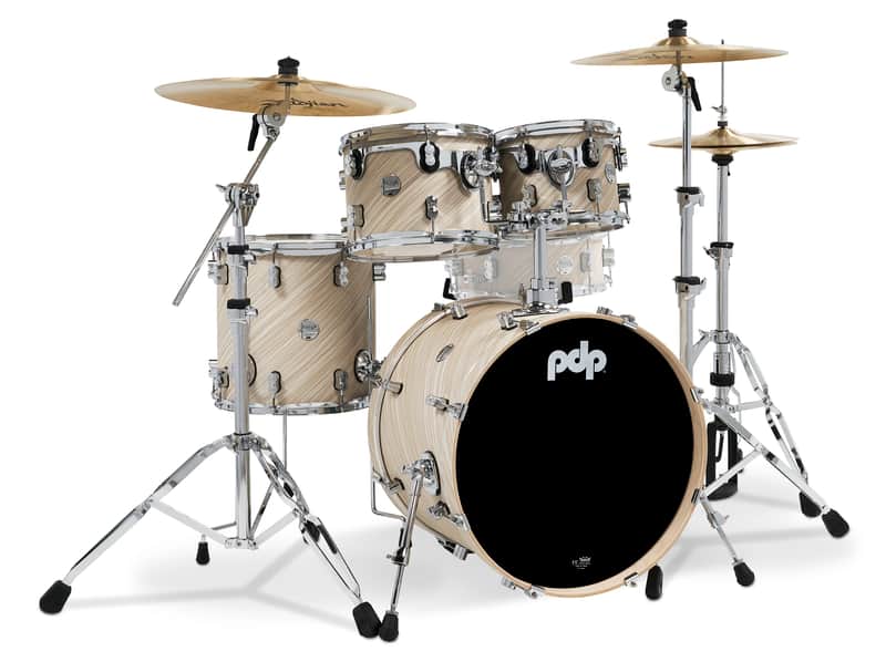 PDP Concept Maple Twisted Ivory Fusion Drum Set - 20,10,12,14 - PDCM20FNTI image 1