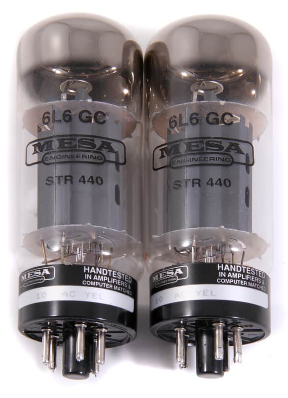 Mesa Boogie 6L6 STR-440 Power Tubes - Matched Pair image 2