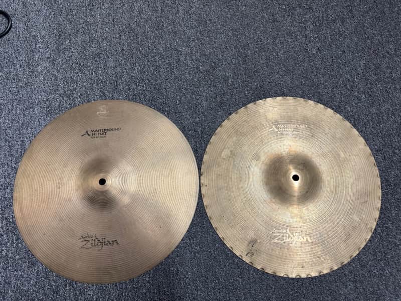 Zildjian 14" A Series Mastersound Hi-Hat Cymbals (Pair) 2013 - Present - Traditional image 1