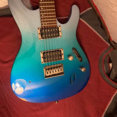 Ibanez S521-OFM Standard with Meranti Body, Jatoba Fretboard 2019 - 2020 - Ocean Fade Metallic image 2