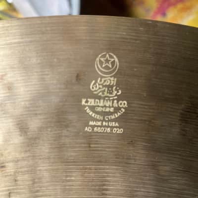 Zildjian 22" K Kerope Medium Cymbal 2015 - Present - Traditional image 3