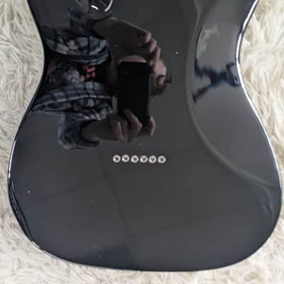 Schecter 2145 6-String T-Style RH PT Fastback Electric Guitar – Gloss Black image 4
