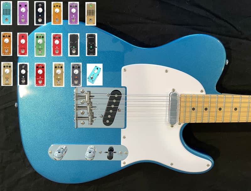 Harley Benton TE-20MN BM - WITH 2 HB PEDALS OF YOUR CHOICE image 1