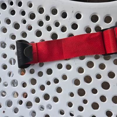 Rondo Music Guitar Strap 2000 - Red Cloth image 3